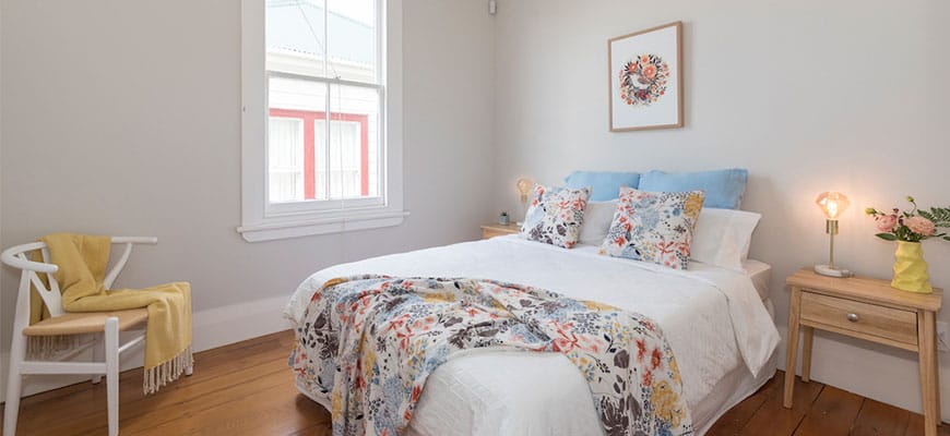 Robertson Road - staged bedroom