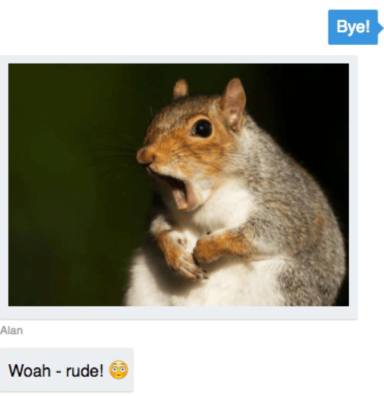 Chatbot blooper rude